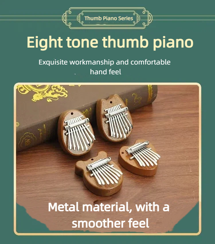 Musical Instrument For Beginners - Piano à pouce portable pour débutants,
