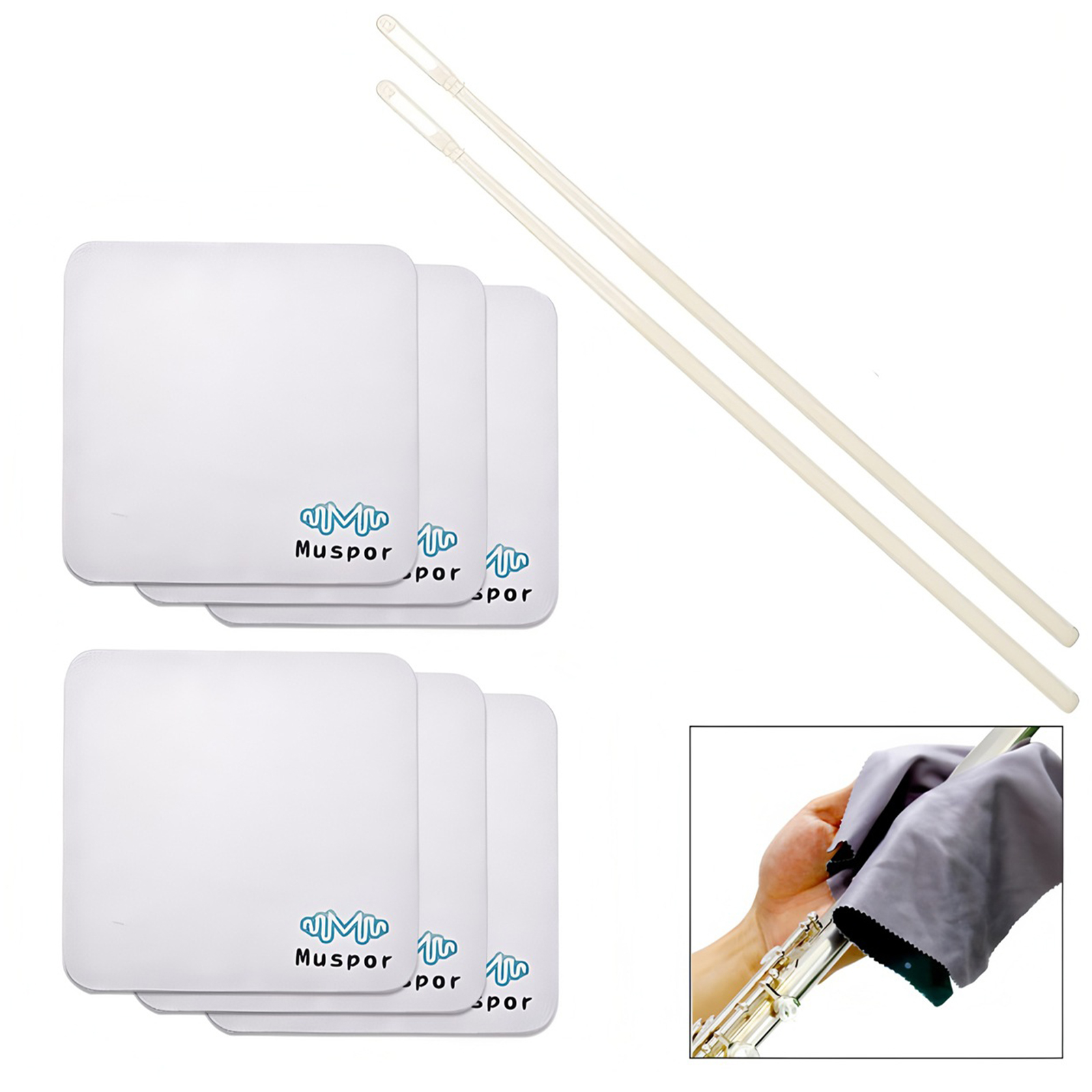 Musical Instrument Japan - Tige de nettoyage de flûte avec