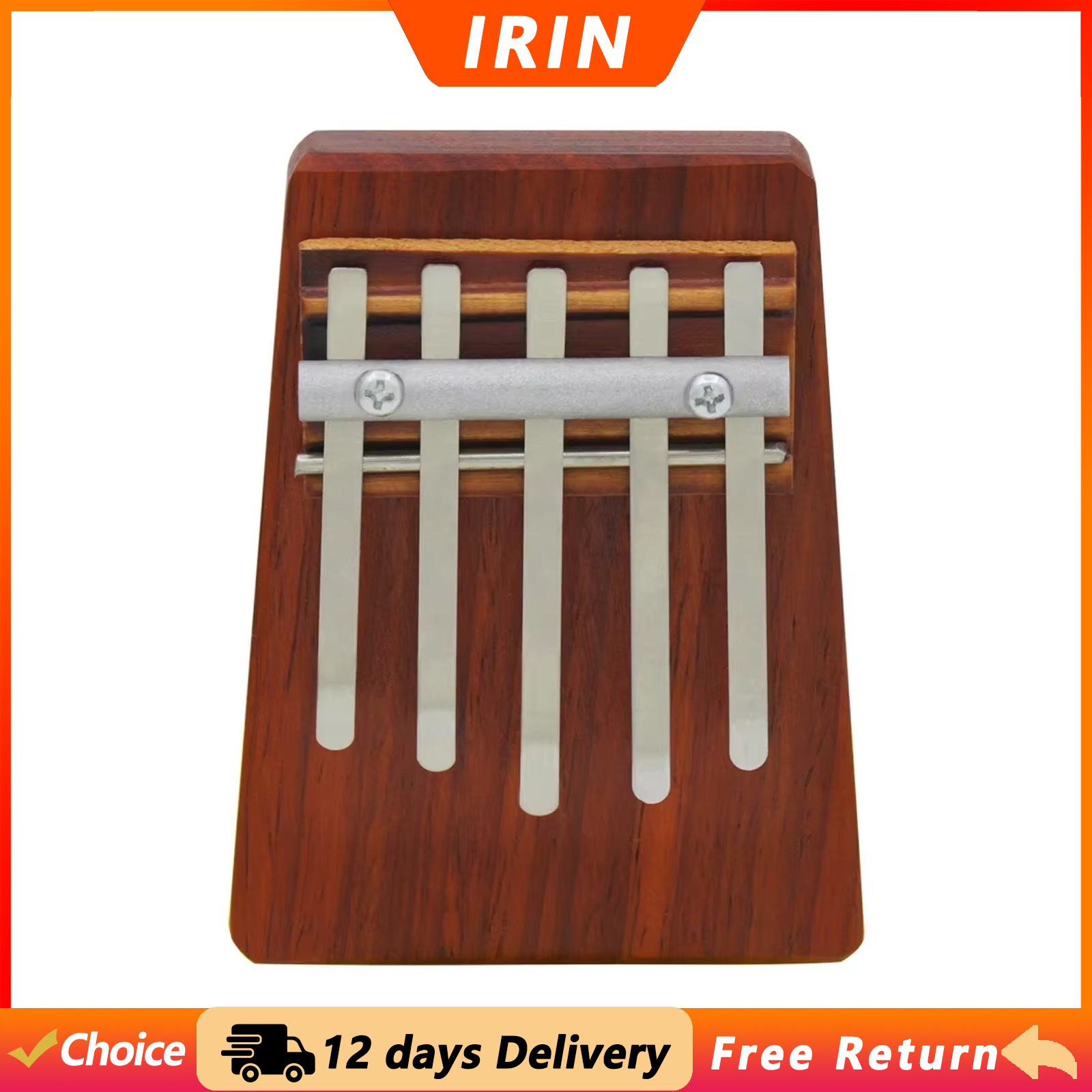 Musical Instrument For Beginners - IRIN Kalimba 5 tons, piano à