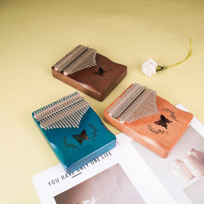Musical Instrument For Beginners - Kalimba Hluru 17 touches de qualité