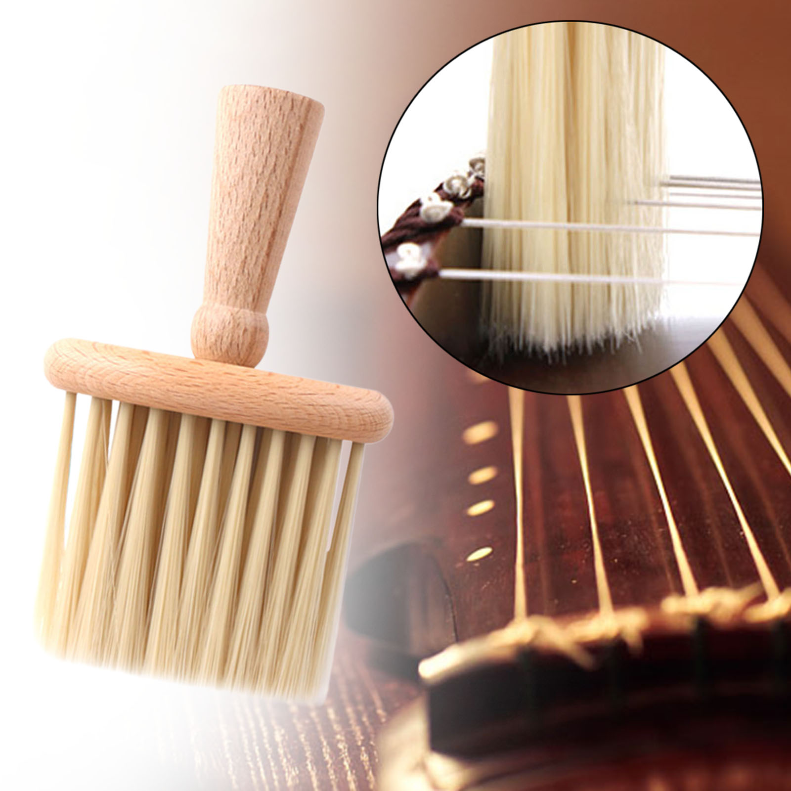 Musical Instrument Veena - Guzheng brosse de nettoyage poils souples