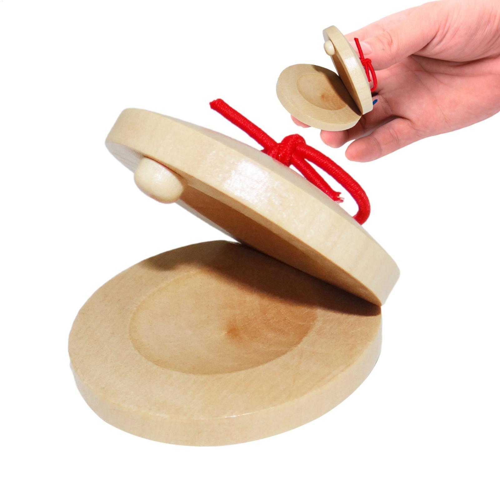 Castagnettes en bois pour enfa - Musical Instrument For Toddlers avis et prix