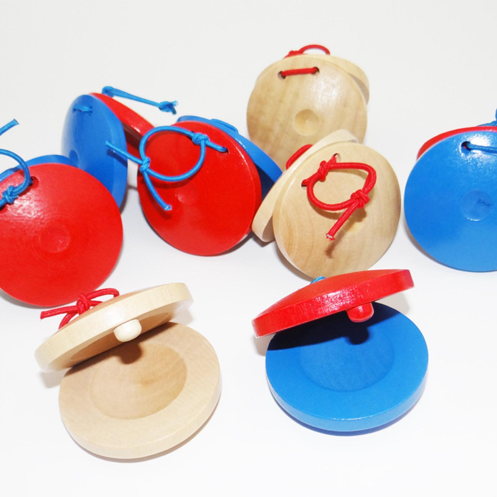 Castagnettes en bois pour enfa - Musical Instrument For Toddlers avis et prix