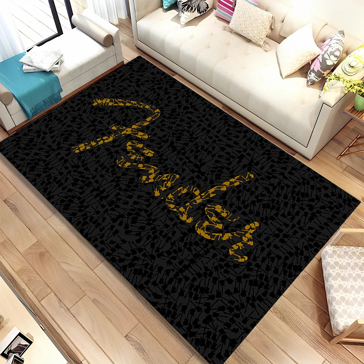 Tapis de sol antidérapant 3D F - Musical Instrument Sign avis et prix