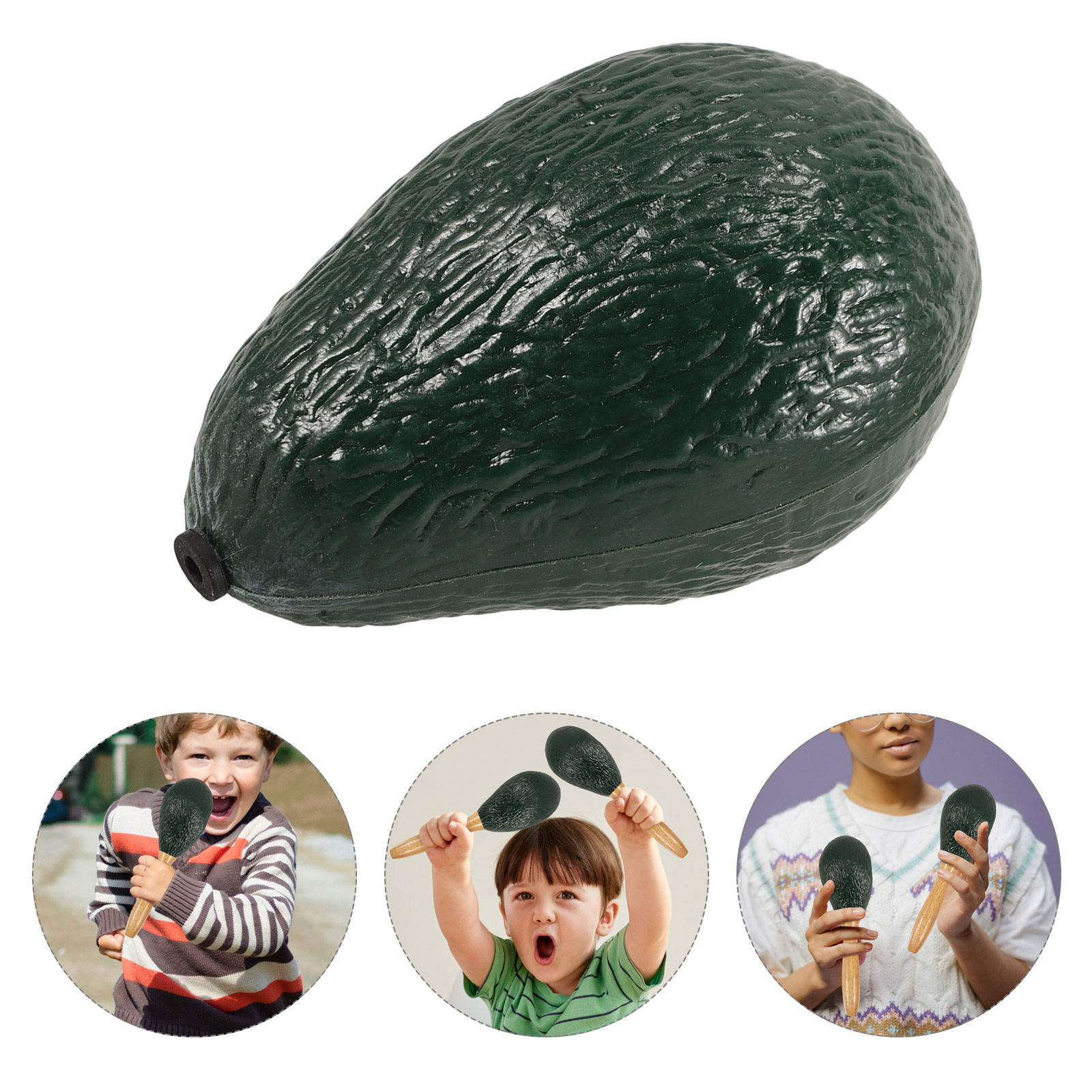 Maracas en forme d'avocat, ins - Musical Instrument For Toddlers avis et prix