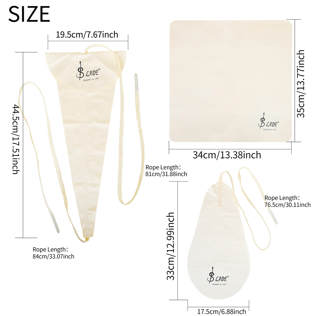 SLADE Kits de lingettes de net - Musical Instrument Ending In A avis et prix