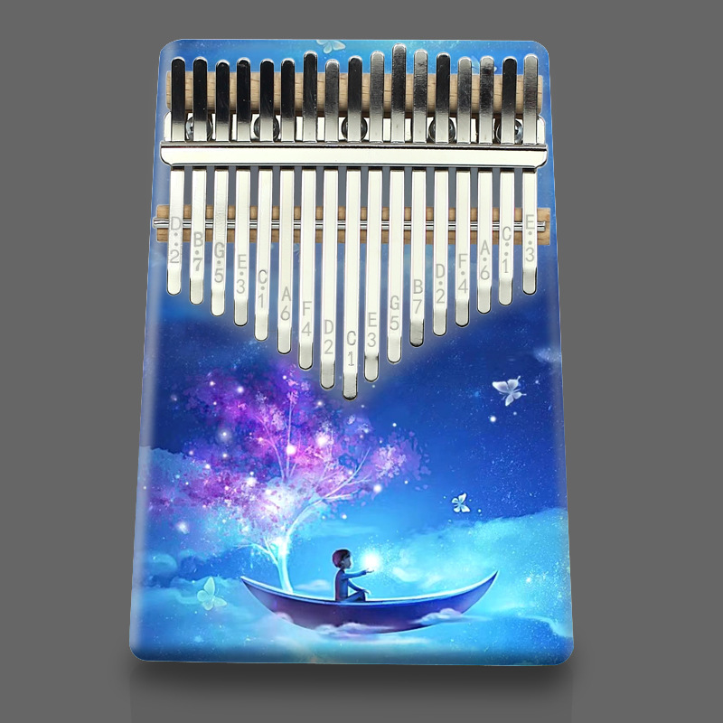 Kalimba 17 tons, piano à pouce - Musical Instrument For Beginners avis et prix