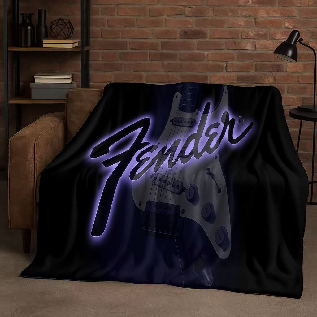 Couverture en flanelle ultra d - Musical Instrument Sign avis et prix