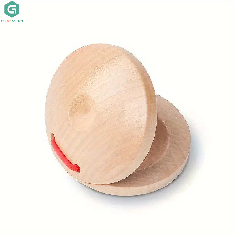 Castagnettes en bois, 1 pièce, - Musical Instrument For Toddlers avis et prix