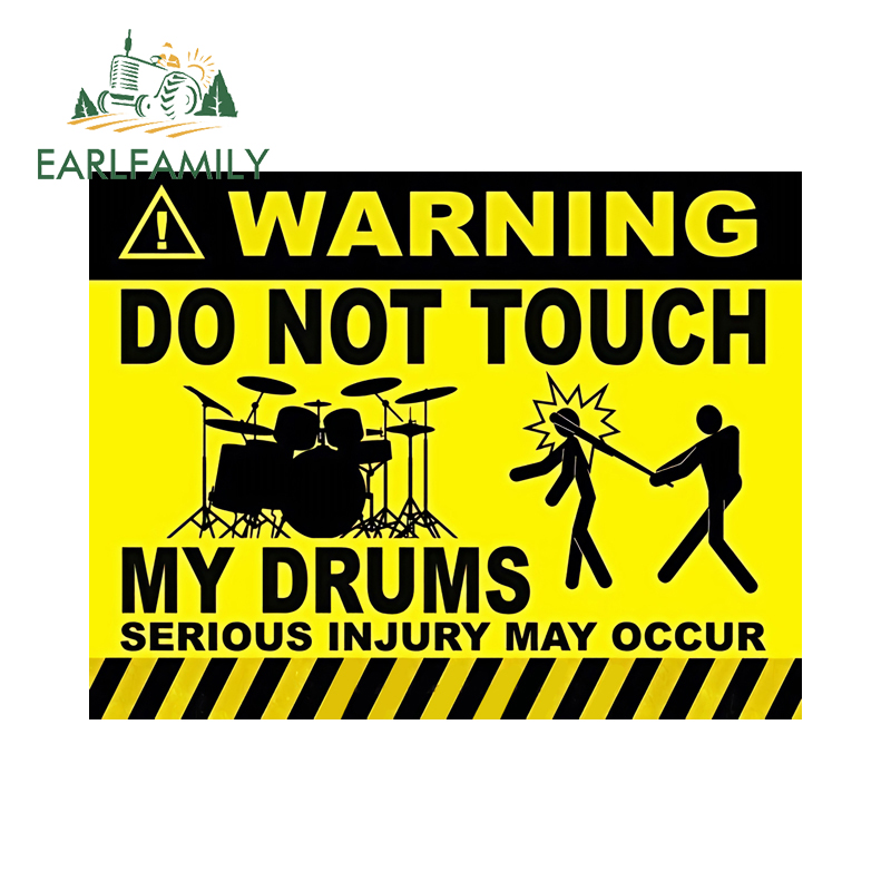 EARLFAMILY Autocollant de voit - Musical Instrument Sign avis et prix