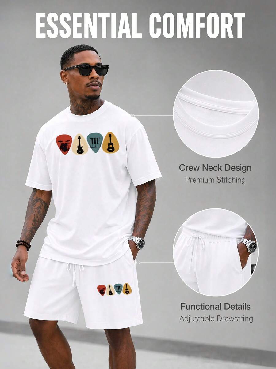 Ensemble de t-shirt et short s - Musical Instrument Of avis et prix
