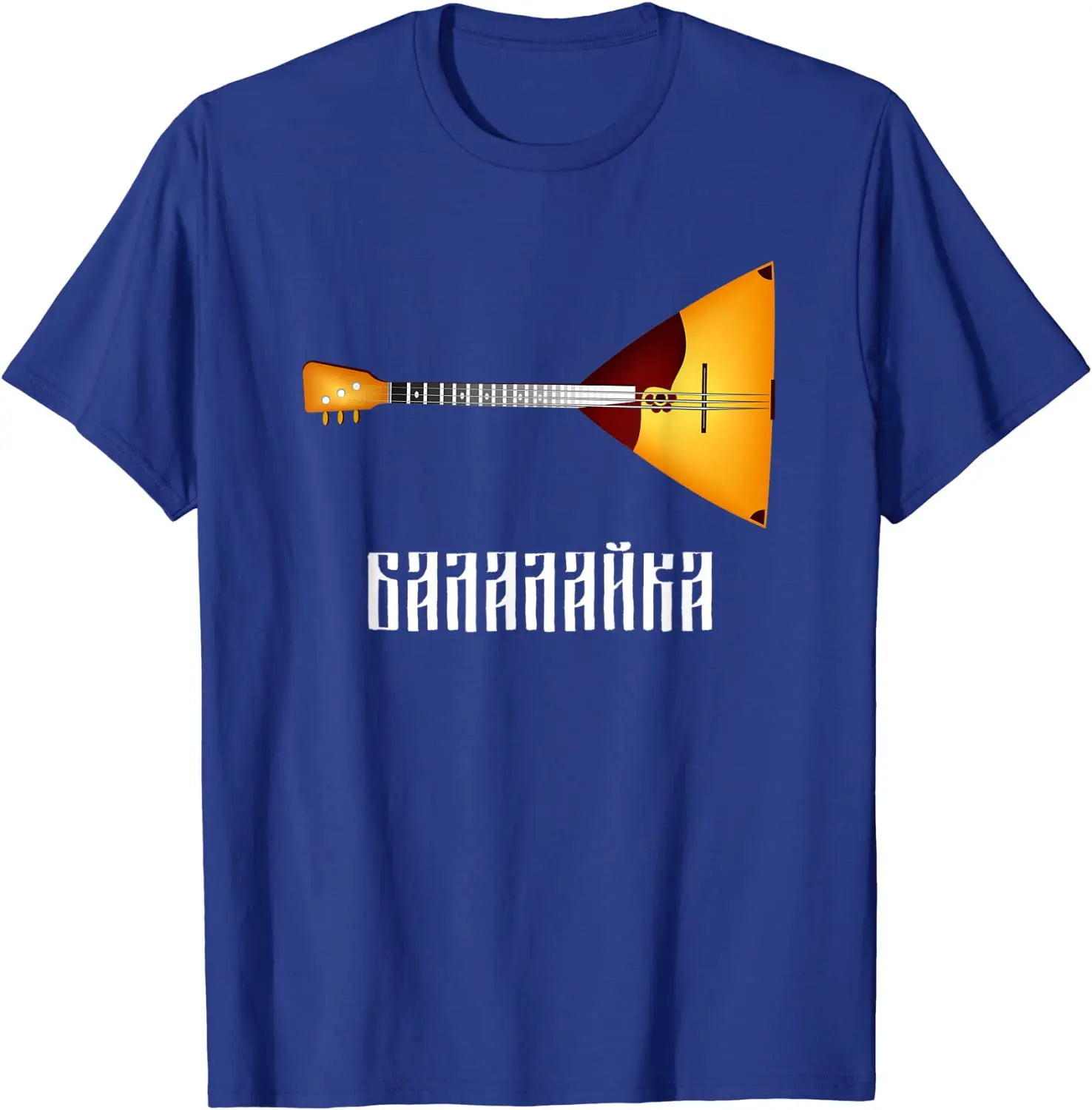 T-shirt musical russe traditio - Musical Instrument Balalaika avis et prix
