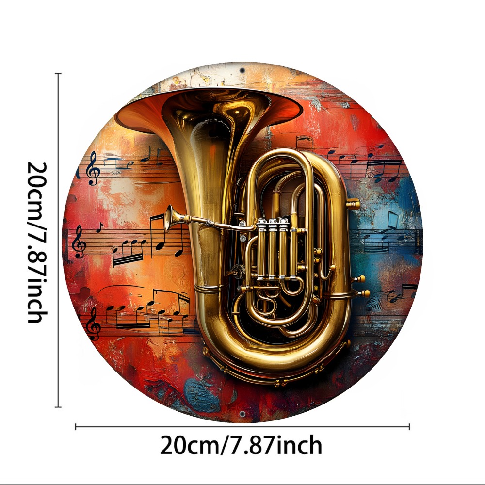 Plaque en métal vintage durabl - Musical Instrument Sign avis et prix