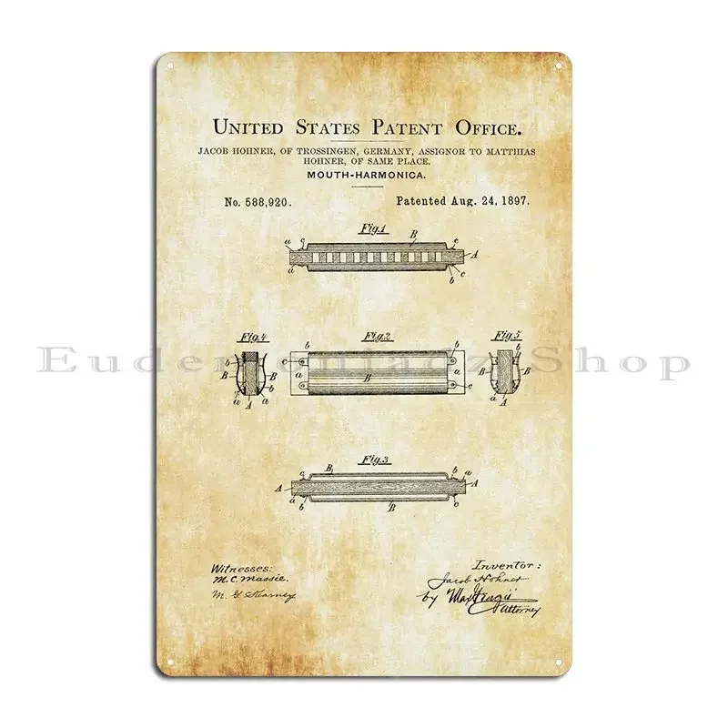 Harmonica Hohner, Orgue à bouc - Musical Instrument Sign avis et prix